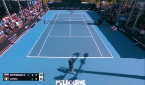 Schmiedlova  - Giorgi - Les temps forts du match - Open d'Australie