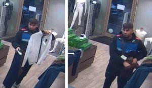 Amiens : il se fait voler 700 euros de vêtements dans sa boutique et diffuse les images de vidéosurveillance