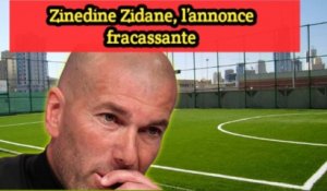 Zinedine Zidane pourrait à terme reprendre du service à l’Olympique de Marseille