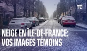 Neige en Île-de-France: vos images témoins