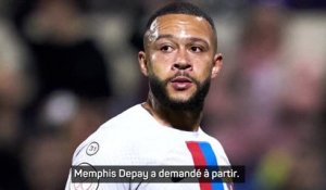 Barcelone - Xavi : "Memphis Depay a demandé à partir"