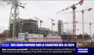 JO de Paris 2024: le tabou des travailleurs sans-papiers sur les chantiers
