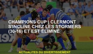 Coupe des championsClermont s'incline à l'histoire  et est éliminé