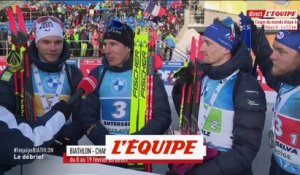 Fillon Maillet : « Je n'ai pas été très bon... » - Biathlon - CM (H)