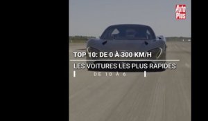 Les voitures les plus rapides de 0 à 300 km/h ! [Pt. 1]