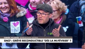 Fabien Villedieu sur la grève reconductible : «Le but, c'est de gagner»