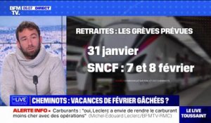 Les grèves SNCF du 7 et 8 février sont "une montée en puissance jusqu'à un risque de blocage du pays" pour ce syndicaliste CGT cheminots