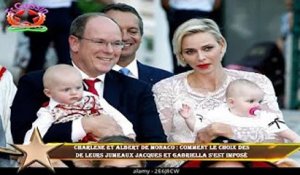 Charlene et Albert de Monaco : comment le choix des  de leurs jumeaux Jacques et Gabriella s'est imp