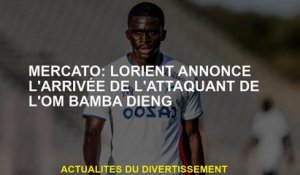 Mercato: Lorient annonce l'arrivée de l'attaquant Om Bamba Dieng