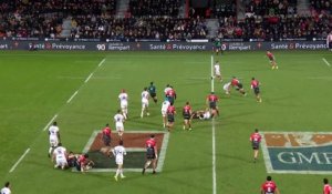 TOP 14 - Essai de Guillaume CRAMONT (ST) - Stade Toulousain - Montpellier Hérault Rugby - Saison 2022:2023