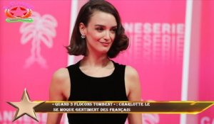 « Quand 3 flocons tombent » : Charlotte Le  se moque gentiment des Français