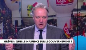 L'édito de Jérôme Béglé : «Grèves : quelle influence sur le gouvernement ?»