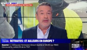 ÉDITO - Réforme des retraites: "L'argument de la comparaison avec l'Europe reste contestable et discutable"