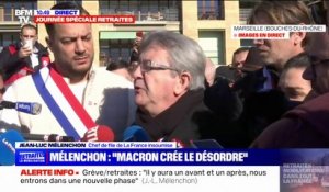 Jean-Luc Mélenchon à propos d'Emmanuel Macron : "Je l'adjure d'entendre la voix de la raison"