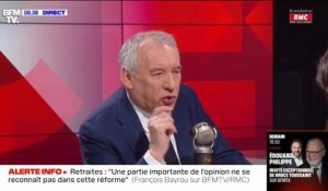 François Bayrou: "Il faut que les années de maternité ne soient pas un handicap pour la retraite des femmes"