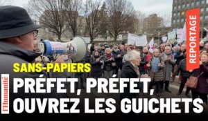 Le collectif «Bouge ta préfecture» exige la régularisation des sans-papiers en Ile-de-France