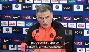 PSG - Galtier sur la blessure de Mbappé : "À partir du moment où vous jouez, il y a toujours une part de risque"