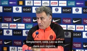 PSG - Galtier : "Je dois organiser l'équipe autour de Messi"