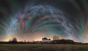 En Dordogne, un photographe immortalise un « airglow », un spectacle multicolore qui a illuminé le ciel