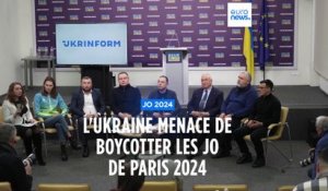 L'Ukraine maintient sa menace de boycotter les Jeux olympiques de Paris 2024
