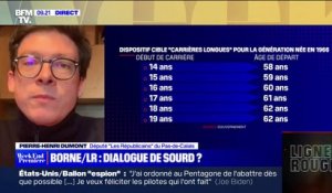 Retraites: Pierre-Henri Dumont (LR) dénonce une "réformette qui ne changera rien" et pense qu'il faut "supprimer la réforme, la reporter et la retravailler"