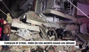 Près de 100 morts dans un séisme en Turquie et en Syrie