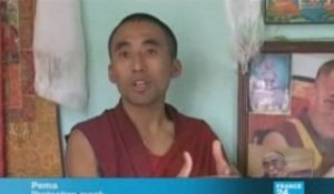 Tibet's serene monks turning violent