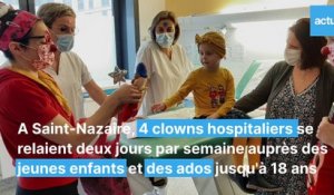 Rêves de clown à l'hôpital de Saint-Nazaire