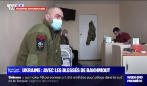 Ukraine: avec les blessés du front de Bakhmout