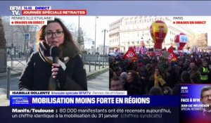 14.600 manifestants se sont mobilisés à Rennes, selon la préfecture