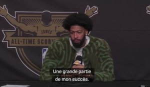 Lakers - Anthony Davis sur LeBron : "C'est vraiment mérité"