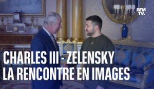 Les images de la rencontre entre le président ukrainien Volodymyr Zelensky et le roi Charles III
