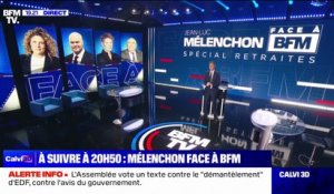 Jean-Luc Mélenchon sera l'invité de Face à BFM à 20h50