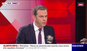 Olivier Véran sur les retraites: "La Nupes et le RN se succèdent pour défendre les régimes spéciaux"