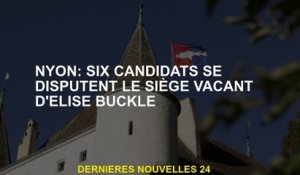 NYON: Six candidats se disputent le siège vacant d'Elise Buckle