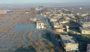Séisme : l'effondrement d'un barrage inonde un village entier en Syrie