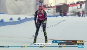 Le résumé du sprint féminin d'Oberhof - Biathlon - Mondiaux (F)