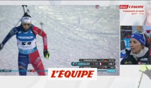 Chevalier-Bouchet : «J'ai eu du mal à me lâcher» - Biathlon - Mondiaux (F)