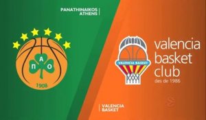 Le résumé de Panathinaïkos-Valence - Basket - Euroligue (H)
