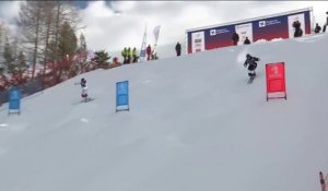 le résumé des bosses parallèles à Valmalenco   - Ski freestyle - CM