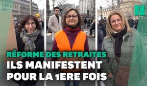 Opposés à la réforme des retraites, ils nous expliquent pourquoi ils manifestaient pour la première fois ce samedi