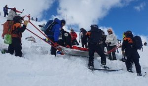 Exercice avalanche à Porté-Puymorens