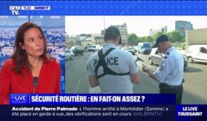 Pauline Déroulède, amputée après un accident de la route, estime qu'il "faut sanctionner plus fermement les conducteurs qui commettent des infractions aussi graves"