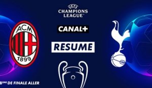 Le résumé de AC Milan / Tottenham - Ligue des Champions (8ème de finale aller)