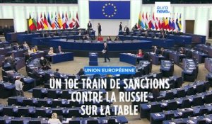 Le dixième paquet de sanctions de l'UE contre Moscou  visera aussi des "opérateurs iraniens"