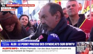 Philippe Martinez (CGT) sur les débats à l'Assemblée: "Il serait bon qu'on puisse avoir l'avis factuel des députés"