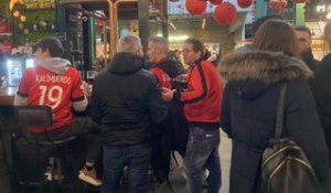 Ligue Europa : les supporters du Stade Rennais mettent l'ambiance à Varsovie
