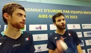 Badminton - Ronan Labar et Lucas Corvée apportent le point décisif à la France au championnat d'Europe