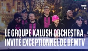 Les vainqueurs ukrainiens de l'Eurovision 2022, Kalush Orchestra, sur BFMTV
