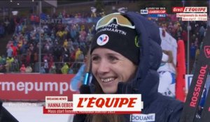 Chevalier-Bouchet : « Je n'ai pas de regret » - Biathlon - Mondiaux (F)